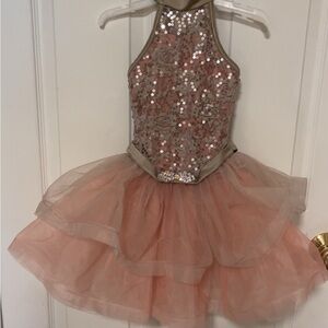 Sparkling Pink Tutu Dress for Kids